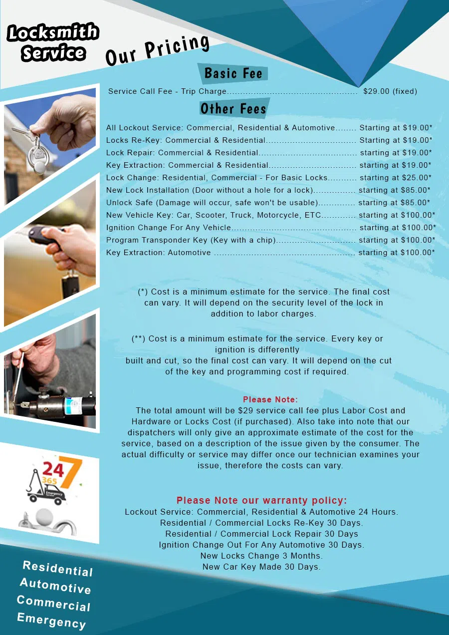 Philadelphia Emergency Mobile Locksmith, Philadelphia, PA 215-716-7619